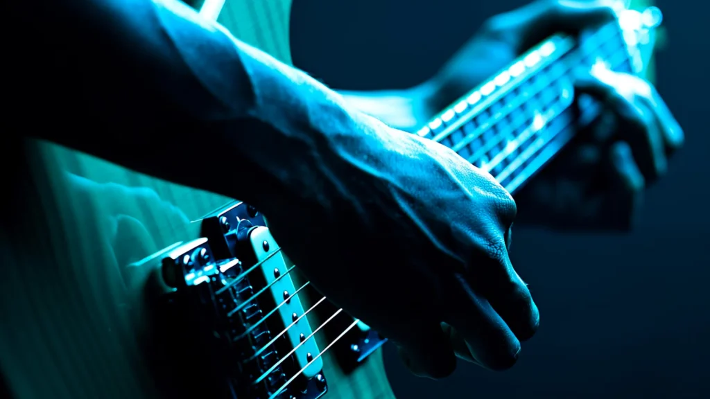 Clase de Guitarra Eléctrica en Claroscuro Academia